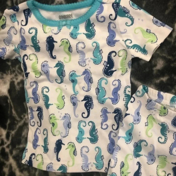 Gymboree NWT Seahorse pajama set - Picture 2 of 3